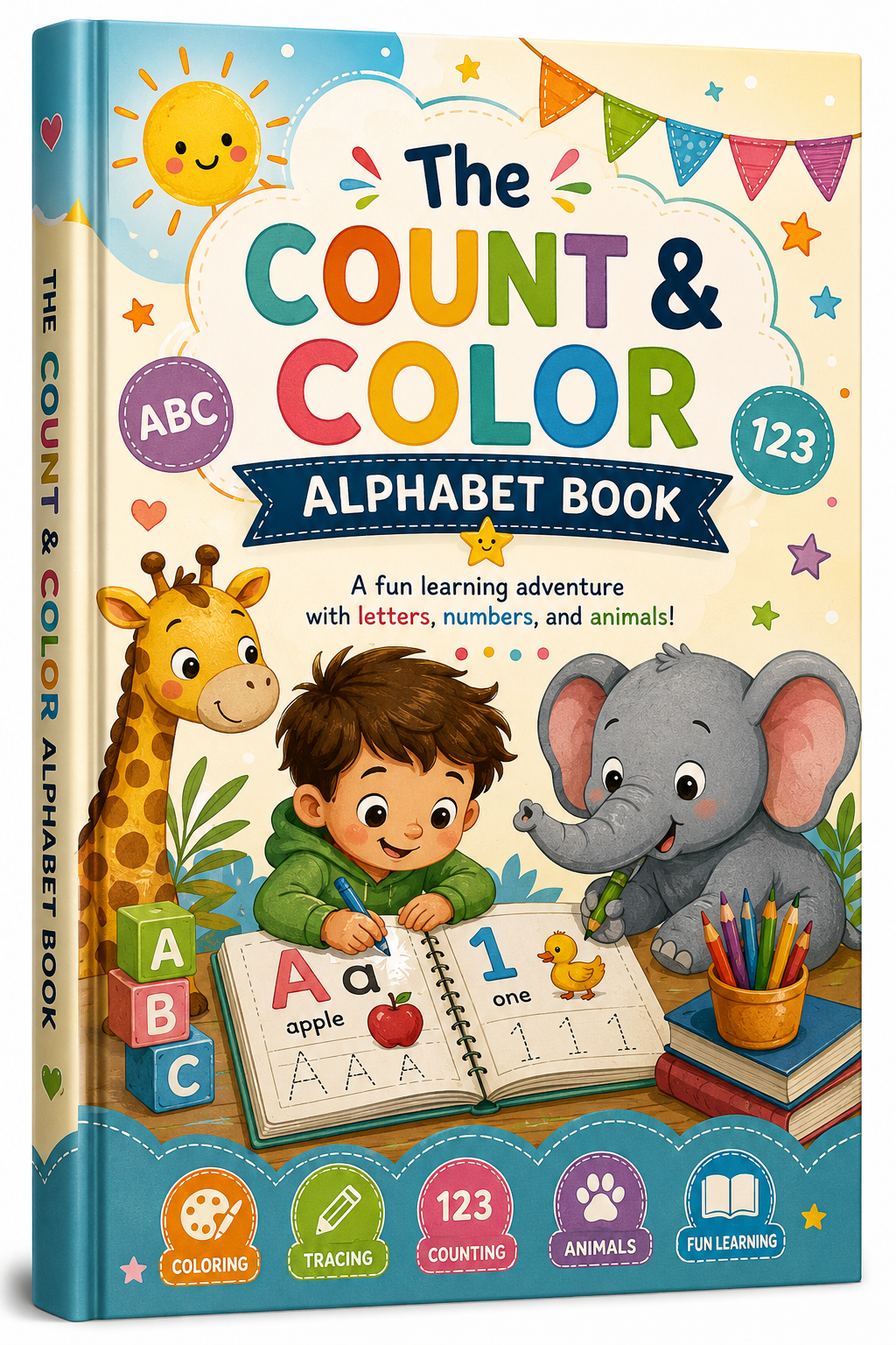Alphabet Adventures A–Z: Letter Tracing Workbook